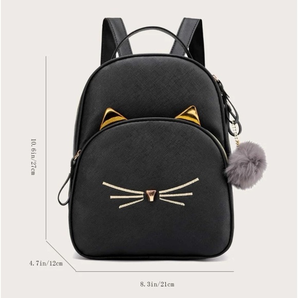Cat Small Backpack - Picture 1 of 6